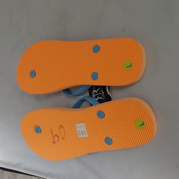 ROBIN RUTH NEW YORK HAVANA FLIPS FLOPS  SIZE LARGE/9 - Picture 3 of 3